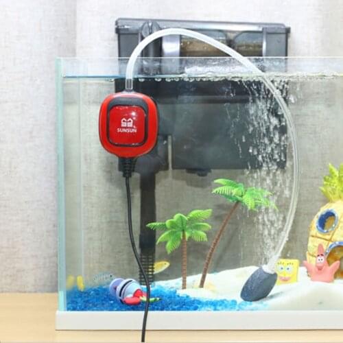 Oxygen Pump Small Ultra-quiet Fish Tank Aeration Aerator Mini Piezoelectric Ceramic
