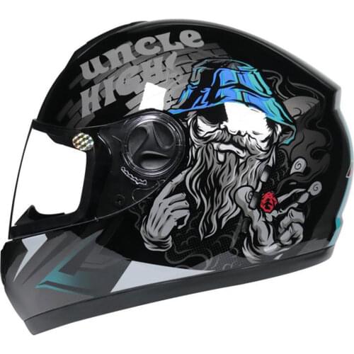 AIS Motorcycle Helmet Men Motocross Helmet Capacete Da Motocicleta Cascos Moto Casque Doublel Lens Racing Riding Helmet M-2XL