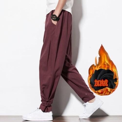 Мужские теплые брюки MR.GOLDENBOWL China At AliExpress