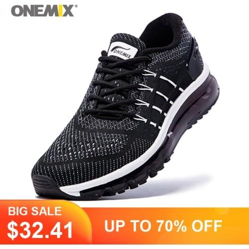 Onemix Brand Air Mens Running Shoes 2021 Cushioning breathable Wear-resistant Women Fitness Trainers Sports Walking Shoes Man