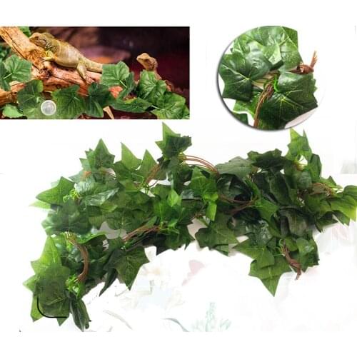 New Green Artificial Leaf Vine Ivy Plant Plastic Ivy Leaf Green Vines Home Hotal Decoration Wedding Decoration With Sucker