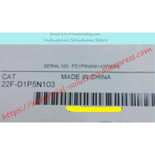 New 22F-D1P5N103 22F-D1P5N1O3 Industrial Control Frequency Converter