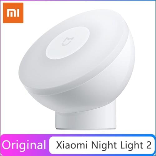 New Xiaomi Mijia Led Induction Night Light 2 Lamp Adjustable Brightness Infrared Smart Human body sensor with Magnetic base