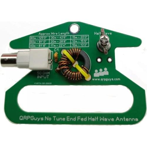 Portable No Tune End Fed Half Wave Antenna 50ohm