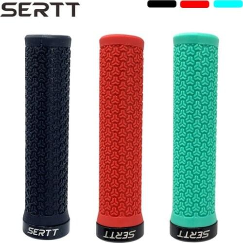 Bicycle Grips MTB rubber Handlebar Grips Anti-skid Shock-absorbing Soft Bike Grips Ultralight Cycling Handlebar