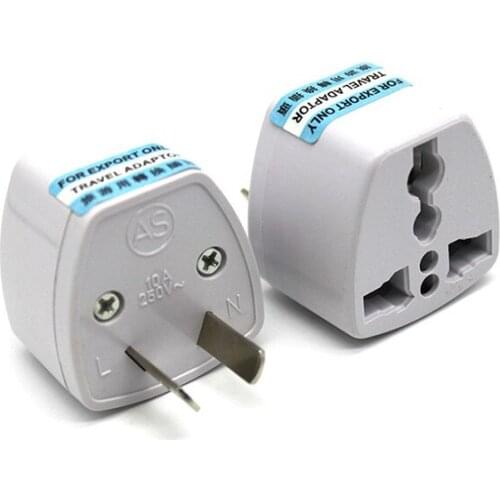 US EU UK To AU 2PINS AC Power Socket Plug Travel Electrical Charger Adapter Converter