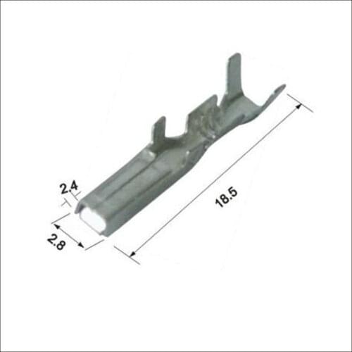 Free shipping 100PCS KET ST730497 female terminal wire connector automotive terminal Plugs socket Wire harnes DJ623-2X0.6A