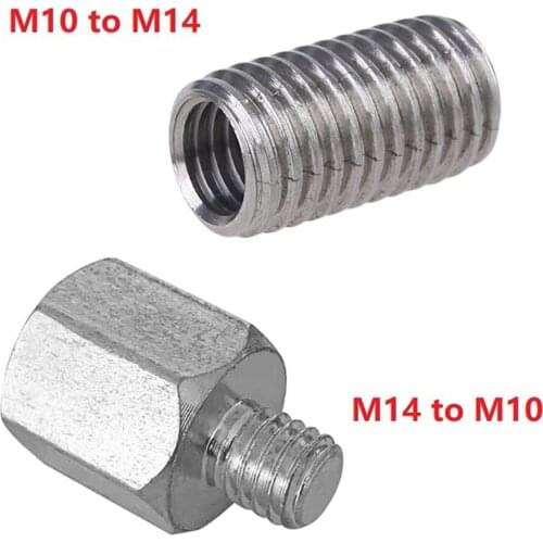 2PCS M10 M14 Adapter Interface Adapter Drill Bits M10 To M14 Adapter Tool Accessories Angle Grinder High Quality Adapter