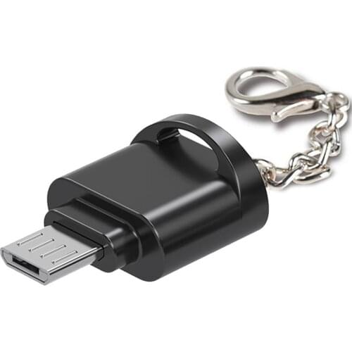 2020 Hot New Mini Mobile Phone Card Reader USB Micro SD TF Memory Card Reader OTG Adapter USB 3.1 Card Reader High Quailty