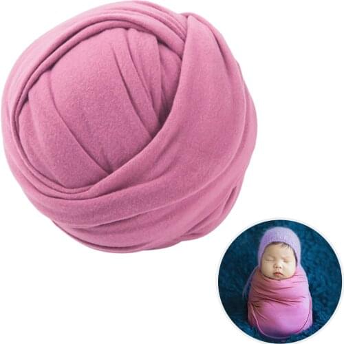 40*160cm Comfortable Newborn Photography Wrap Newborn Accessories Soft Decor Wrap Blanket Baby Photo Props Newborn Photo Outfits