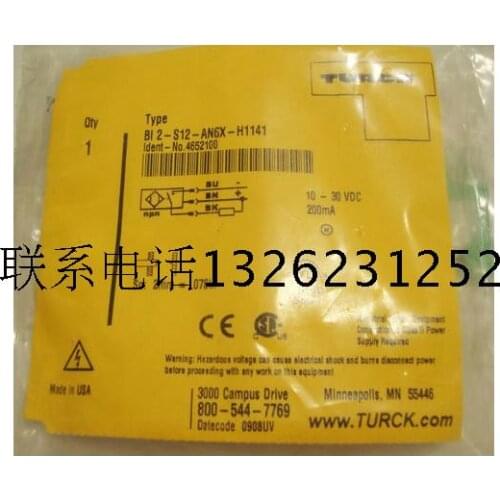 BI2-S12-AP6X-H1141 Turck New High-Quality Proximity Switch Sensor Warranty For One Year