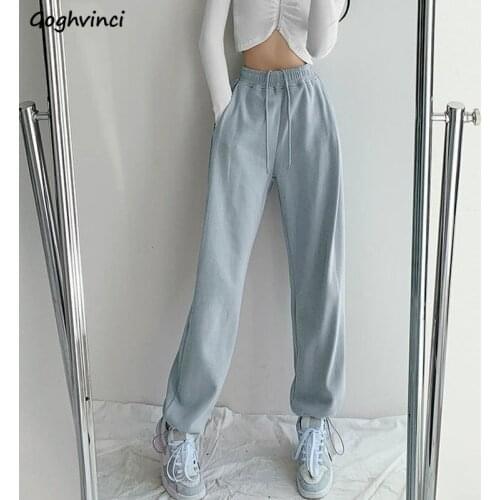 Pants Women Summer Harem Trousers Students High Waist Simple Workout Basic Popular Fashion Harajuku Ulzzang Streetwear Cozy New