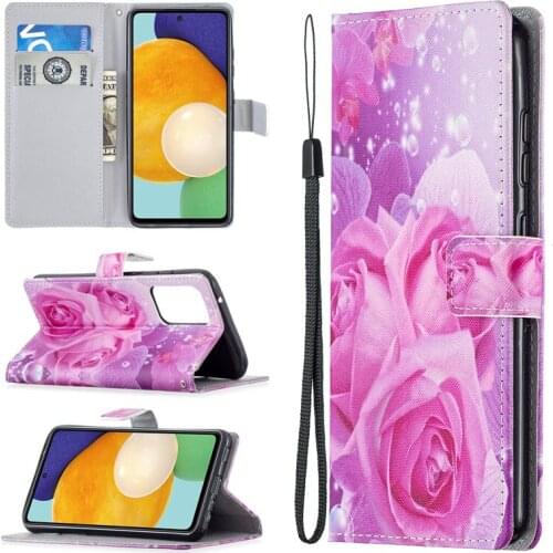 Wallet Flip Cover Case For Samsung Galaxy A32 A02 A02S A52 A72 A42 A12 S20 FE S21 Plus Ultra A21S M31 A31 A51 A71 A50 A70 A30S