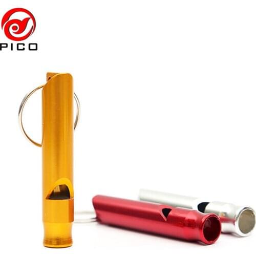 Training Obedience Sound Colorful Whistle Aluminium Alloy Pet Puppy Dog Toys portable Product For Dogs ZL129