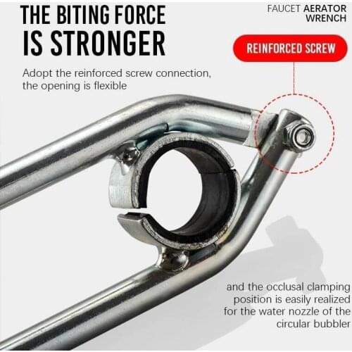 Faucet Aerator Wrench Faucet Tool Removal Tool Faucet Pipe-Installation-Accessories For Home H88F