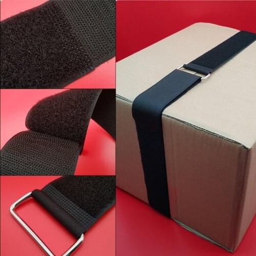 100*5cm Adhesive Loop Hook Reusable Fishing Rod Tie Holder Strap Wire Stick Buckle Belt Bundle Fastener Tape Cable Organizers