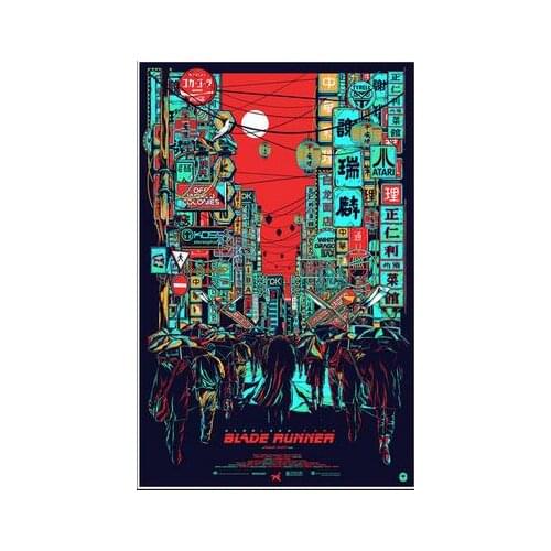 Lot style Choose Blade Runner 2049 Movie Art print Silk poster Home Wall Decor
