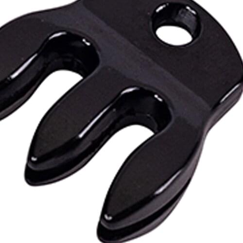 Violin Mute Three Forks Sordine Silencer Violin Fiddle Accessories Black