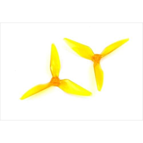 8 Pairs Kingkong 5051 3 Blade Tri blade Transparant Propeller Props for FPV Race Drone 200mm ZMR 250 QAV180 250 Frame