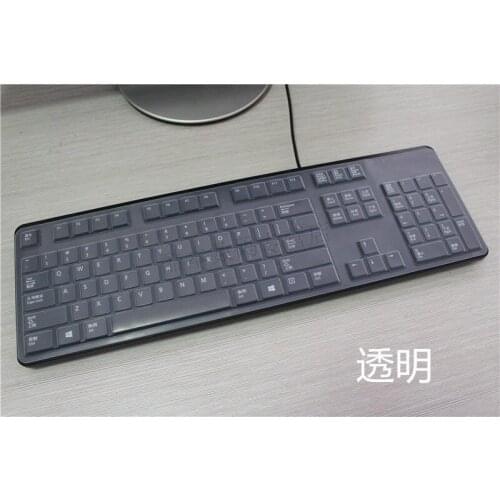 Clear Silicone Keyboard Protector Skin Covers Guard for DELL KB212-B KB4021 SK8120