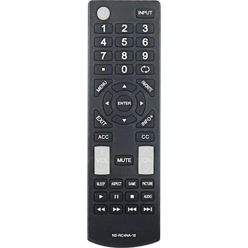 Remote Control for Insignia LCD LED TV NS-rc4na-18 NS-19D220NA16 NS-50D40SNA14 NS-32D31 NSRC4NA18 NS-22D420NA18 Controller