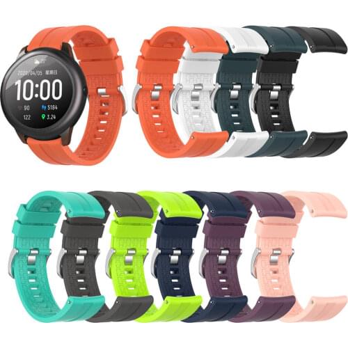Watchband For Xiaomi haylou solar ls05 Strap Original Smart Wristband Sport Silicone 22mm Bracelet Band For Haylou RT LS05S Belt