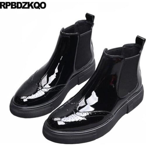 RPBDZKQO Men's Motorcycle Boots