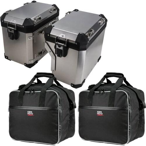 31L/38L/45L Motorcycle Side Box Bag Waterproof Liner Bag Suitcase Multi-purpose Shoulder Bags For BMW R1200GS For Kawasaki