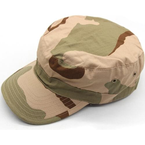 Tactical Airsoft Flecktarn Camouflage Cap Men US German Soldiers Combat Army Baseball Cap Unisex Flat Hats for Hunting Paintball