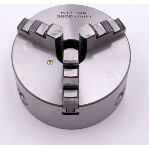 Three jaw chuck savoring k11-125 machine accessories hardware tools