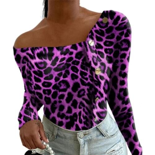 All-Match Soft One Shoulder Soft Women Top for Home Autumn Blouse All-Match Soft One Shoulder Soft Women Top for Home