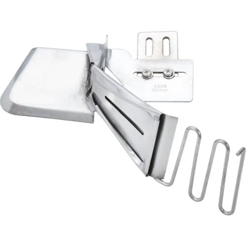 1PC Plain Bias Binder Metal Binding Edge Tape Cut Needle Lochstitch Domestic Sewing Machine Foot Double Fold Presser KP-123 Tool