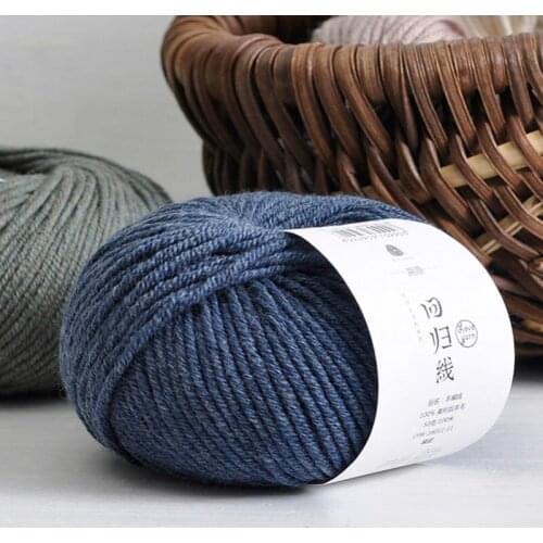 100% Merino Wool Yarn Hand Knitting Baby Kids Soft Thick Yarn for Knitting Threads Hand Knit Scarves Socks Cashmere Yarn Worsted