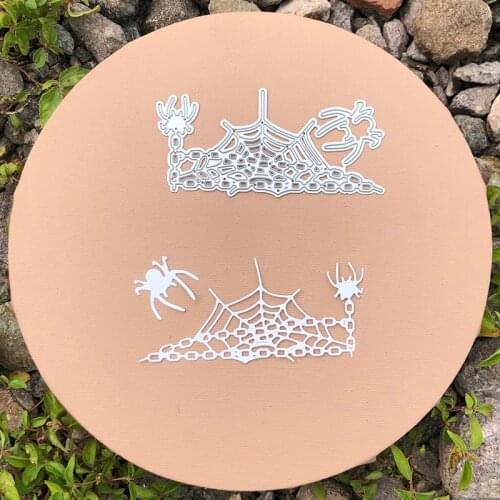 CH 2021 New Arrival Spider web Metal cutting dies stencil Greeting Card Decoration DIY Scrapbooking Scrapbook Paper Photo Album