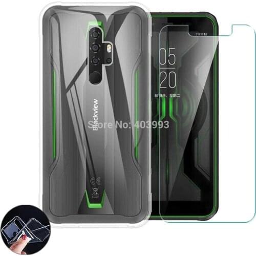 For Blackview BV6300 Case Luxury Soft TPU Phone Case With Tempered glassFor Blackview BV6300 Pro