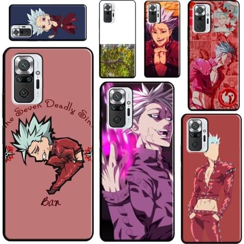 Ban The Seven Deadly Sins Anime For Xiaomi Redmi Note 10 9 Pro 8T 9S Note 7 8 Pro Case For Redmi 9 7A 8A 9A 9C 9T Cover