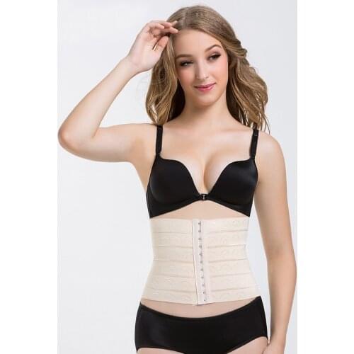 Breasted Elastic Elastic Abdomen Belt Corset Body Shaping Girdle Postpartum Body Shaping Belt Thin Section Breathable Burning