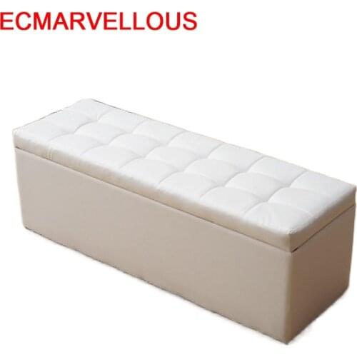 Fauteuil Gonflable Clothing Store Ottoman Taburet Puf Asiento Toilet Change Shoes Taburete Poef Kids Furniture Storage Stool