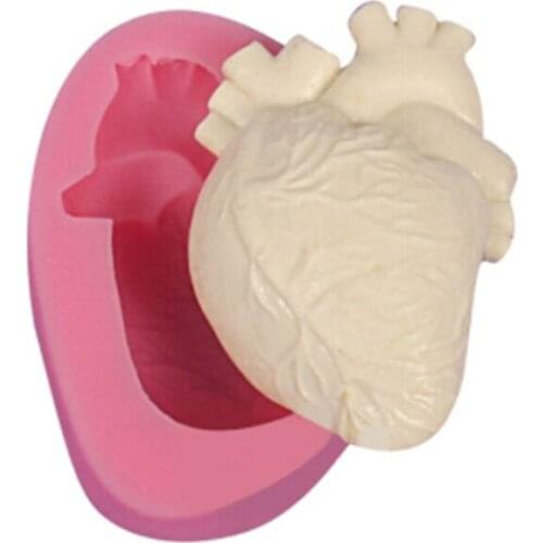 Soap Mold Halloween Heart Mold Silicone Mold 3d Christmas Silicone Vacuum Chamber Decoration Tool Cake Mold