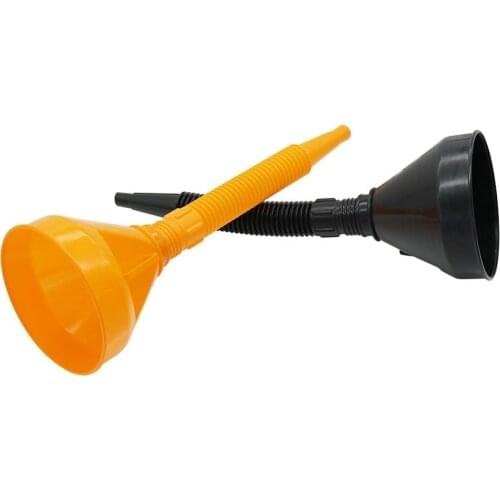 Cattle Feeding Medicine Funnel Black/Orange Filler Veterinary Breeding Equipment Farm Animal Feeding & Watering Supplies 1Pcs