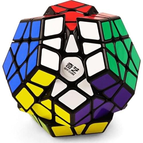 Megaminx Magic Cube 3x3 Stickerless Dodecahedron Speed Cubes Brain Teaser Twist Puzzle Toy