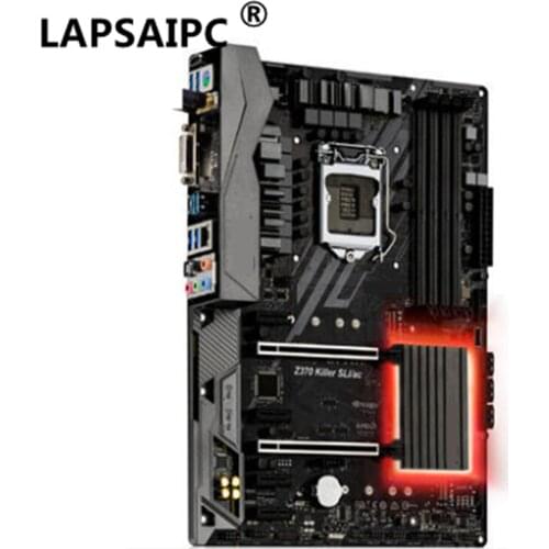 Lapsaipc Z370 KILLER SLI/AC Killer motherboard supports 8 generations of I7 8700K