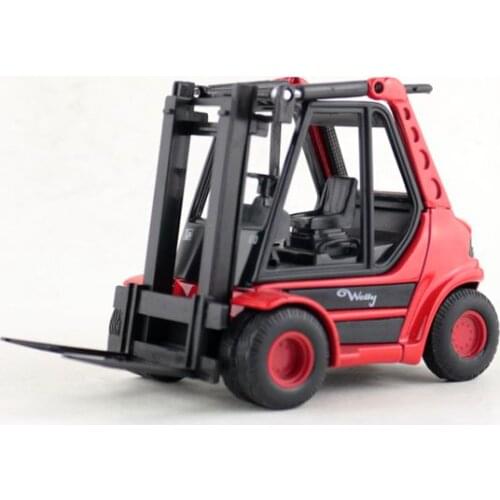 Welly/Diecast Toy Vehicle Model/Engineering Forklift Truck/Urban Works Car/Educational Collection/Gift For Children