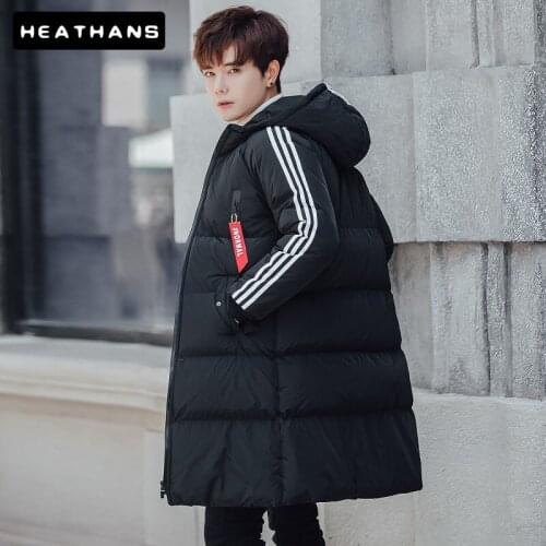 -20 Degree Long Parka Mens Winter Fashion Jackets Men Clothes 2021 Hombre Thick Warm Coat Hooded Male Casual Slim Snow Overcoat