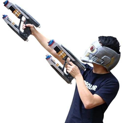 A Pair Guns Cosplay Star Lord Gun Weapon A Pair Handmade Props Adult Halloween Party Prop