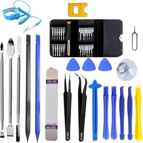 Professional 46 in 1 Mobile Phone Screen Repair Tools Kit Screwdriver Pry Disassemble Tool Set for Electronic Product