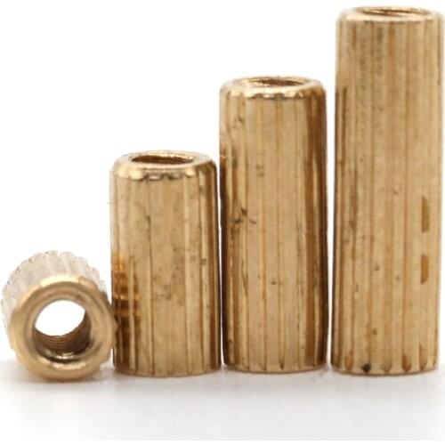 M2 copper pillar circular monitoring security camera stud double pass