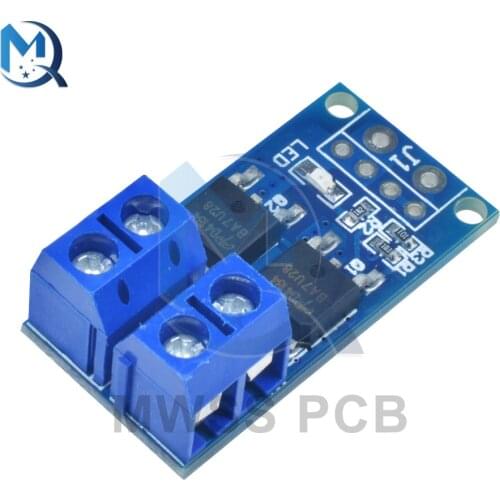 10PCS 15A 400W MOS FET Trigger Switch Drive Module PWM Regulator Electronic Switch Control Panel DC 5V 36V High Power Board