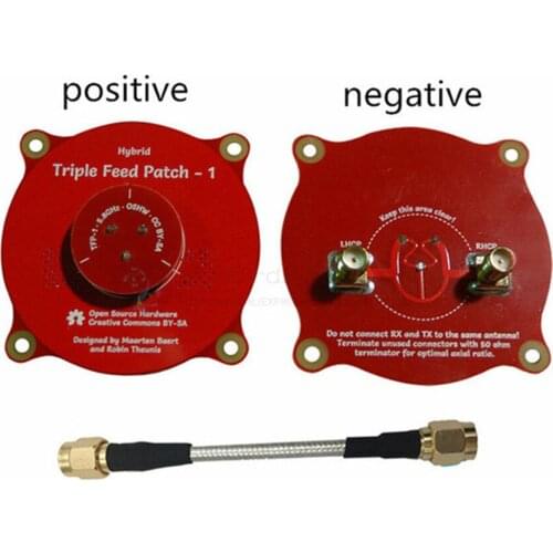 5.8G 9.4DBi flat all-round high efficiency Pagoda receive antenna R / L integrated for mini drone DIY FPV