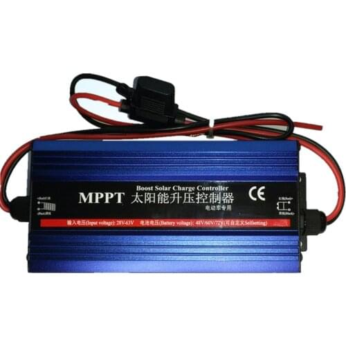 600W MPPT Solar Electric Vehicle Boost Controller 48V60V72V Rechargeable Lithium Battery Lithium Iron Phosphate Battery